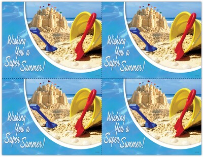 Photo Image Postcards; for Laser Printer; , Summer, 100/Pk