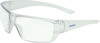 North by Honeywell, Conspire™ Series Safety Eyewear; Clear Frame, Clear Lens, Scratch-Resistant Lens