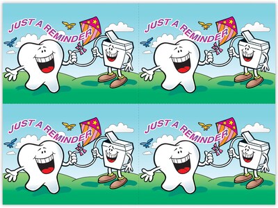 Smile Team™ Postcards; for Laser Printer; Kite, 100/Pk