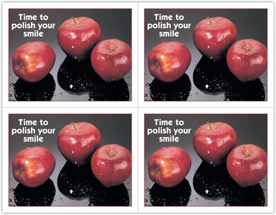 Photo Image Laser Postcards; Polish Smile, 100/Pk