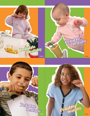 Dental Assorted Postcards; for Laser Printer; Pediatric Dentistry, 100/Pk