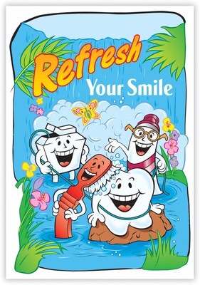 Smile Team™ Laser Postcards; Waterfall, 100/Pk