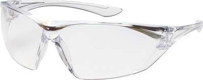 Rimless Safety Glasses with Clear Temple, Clear Lens and Anti-Scratch / FogLess™ Coating