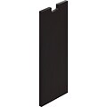 Offices To Go 12 Wide Half End Panel, American Espresso, 28H x 12W x 1D