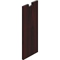 Offices To Go 12 Wide Half End Panel, American Mahogany, 28H x 12W x 1D
