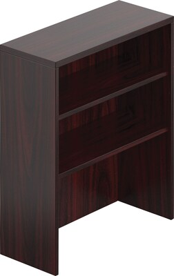 Offices To Go 36 Wide Table Top Bookcase American Mahogany 2