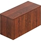 Offices To Go Superior Laminate 36"W Wall Mounted Cabinet, American Dark Cherry, 17"H x 36"W x 15"D
