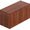 Offices To Go Superior Laminate 36W Wall Mounted Cabinet, American Dark Cherry, 17H x 36W x 15D