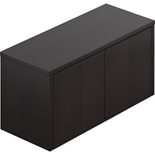 Offices To Go Superior Wall Mounted Cabinet, American Espresso, 17H x 36W x 15D