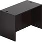 Offices To Go 48" Wide Rectangular Desk Shell, American Espresso, 29 1/2"H x 48"W x 24"D