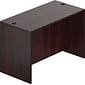 Offices To Go 48" Wide Rectangular Desk Shell, American Mahogany, 29 1/2"H x 48"W x 24"D