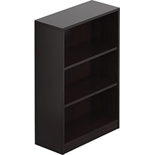 Offices To Go® Superior Laminate Bookcase, American Espresso, 2-Shelf, 48H