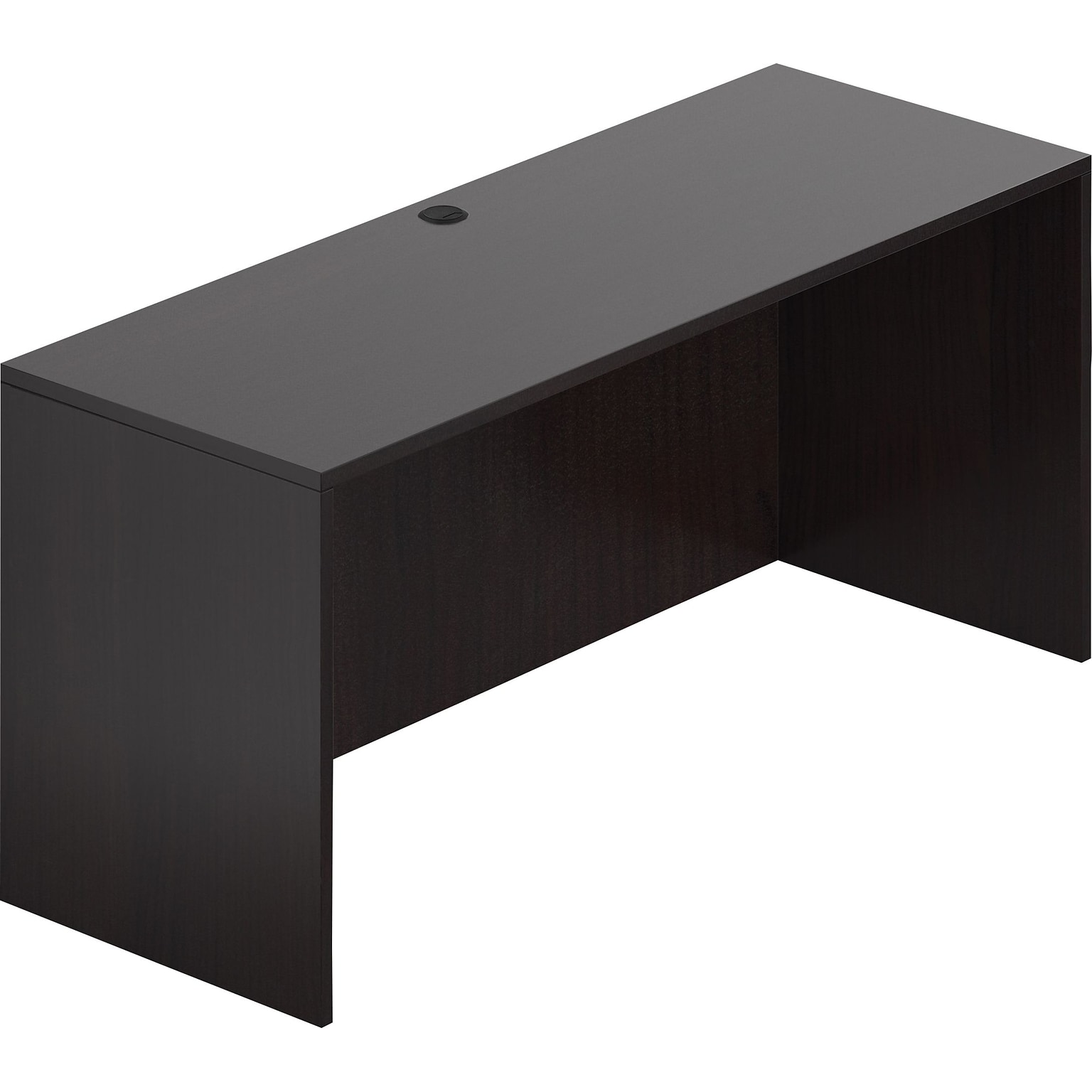 Offices To Go® Superior Credenza Shell, American Espresso, 29 1/2H x 66W x 24D