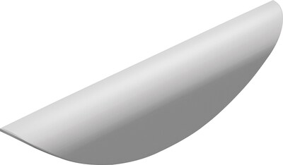 Offices To Go 3 Wide Handle, Silver, 1H x 3W x 1D