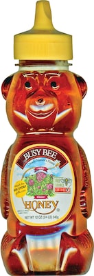 Golden Heritage Busy Bee Bear Clover Honey, 12 oz., 12/CT