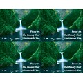 Scenic Laser Postcards; Waterfall, Focus on the Beauty that Surrounds You, 100/Pk