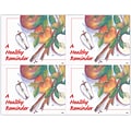 Graphic Image Laser Postcards; A Healthy Reminder, 100/Pk