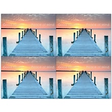 Scenic Postcards; for Laser Printer; Scenic Sunset Dock, 100/Pk