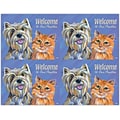 Veterinary Laser Postcards; Dog & Cat Welcome, 100/Pk
