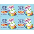 Humorous Postcards; for Laser Printer; Cartoon Cake with Presents, 100/Pk
