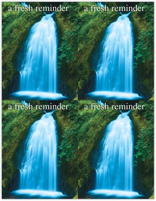 Generic Laser Postcards; Waterfall, 100/Pk