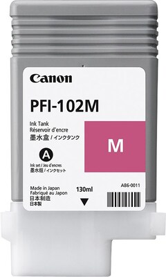 Canon 102 Magenta Standard Yield Ink Cartridge (0897B001)