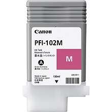 Canon 102 Magenta Standard Yield Ink Cartridge (0897B001)