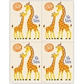 Graphic Image Postcards; for Laser Printer; We Care Giraffes, 100/Pk