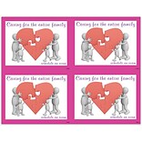 Graphic Image Postcards; for Laser Printers; Clay Guy, Heart Puzzle