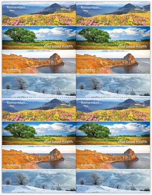 Scenic Postcards; for Laser Printer; Scenic Seasons, 100/Pk