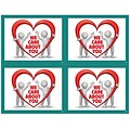 Graphic Image Laser Postcards, Clay Guy, We Care About You, 100/Pk