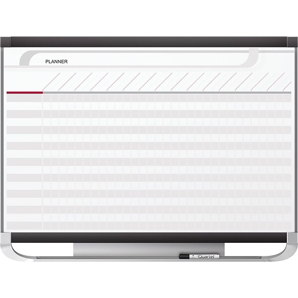 Quartet® Prestige® 2 Magnetic Total Erase® Project Planner, 3 x 2 with Chart