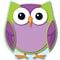 Carson-Dellosa Colorful Owl, Cut-Outs