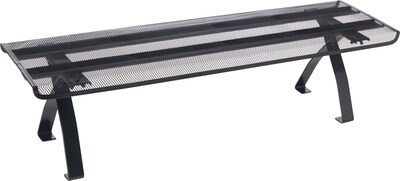 Black Wire Mesh Desk Accessory Off Surface Shelf Quill Com