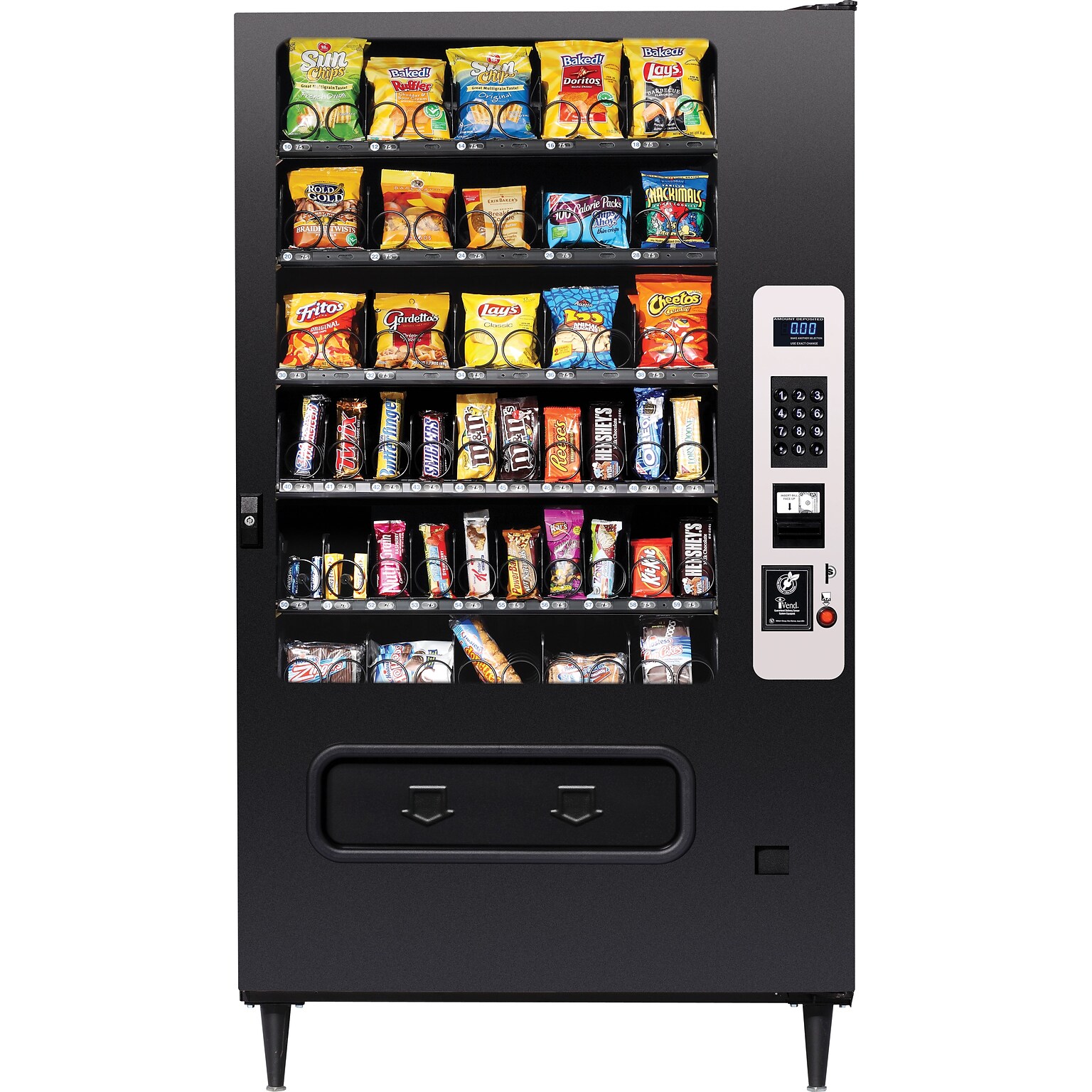 Selectivend® Snack Machine; ADA Glass Front, 40 Selection