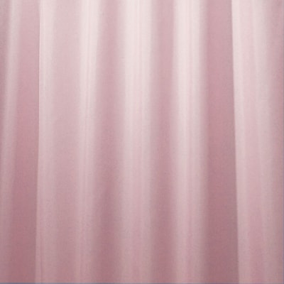 InterDesign® Waterproof Fabric Polyester Shower Curtain Liner, Pink