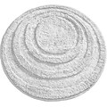 InterDesign® Spa 24 Round Microfiber Polyester Bath Rug, White