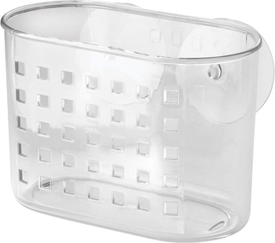 InterDesign® Suction Mini Shower Basket, Clear