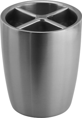 InterDesign® Forma Toothbrush Holder, Brushed Stainless Steel
