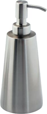 InterDesign® Forma Koni Soap Pump, Brushed Stainless Steel