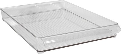 InterDesign Plastic Fridge and Freeze Binz, Clear (70330)