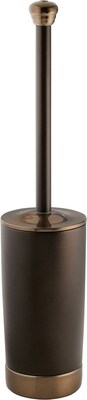 InterDesign® York Metal Toilet Bowl Brush, Bronze