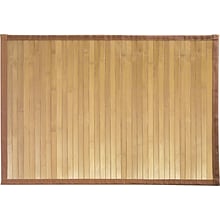 InterDesign® Formbu 24 x 17 Bamboo Small Floor Mat, Natural Bamboo