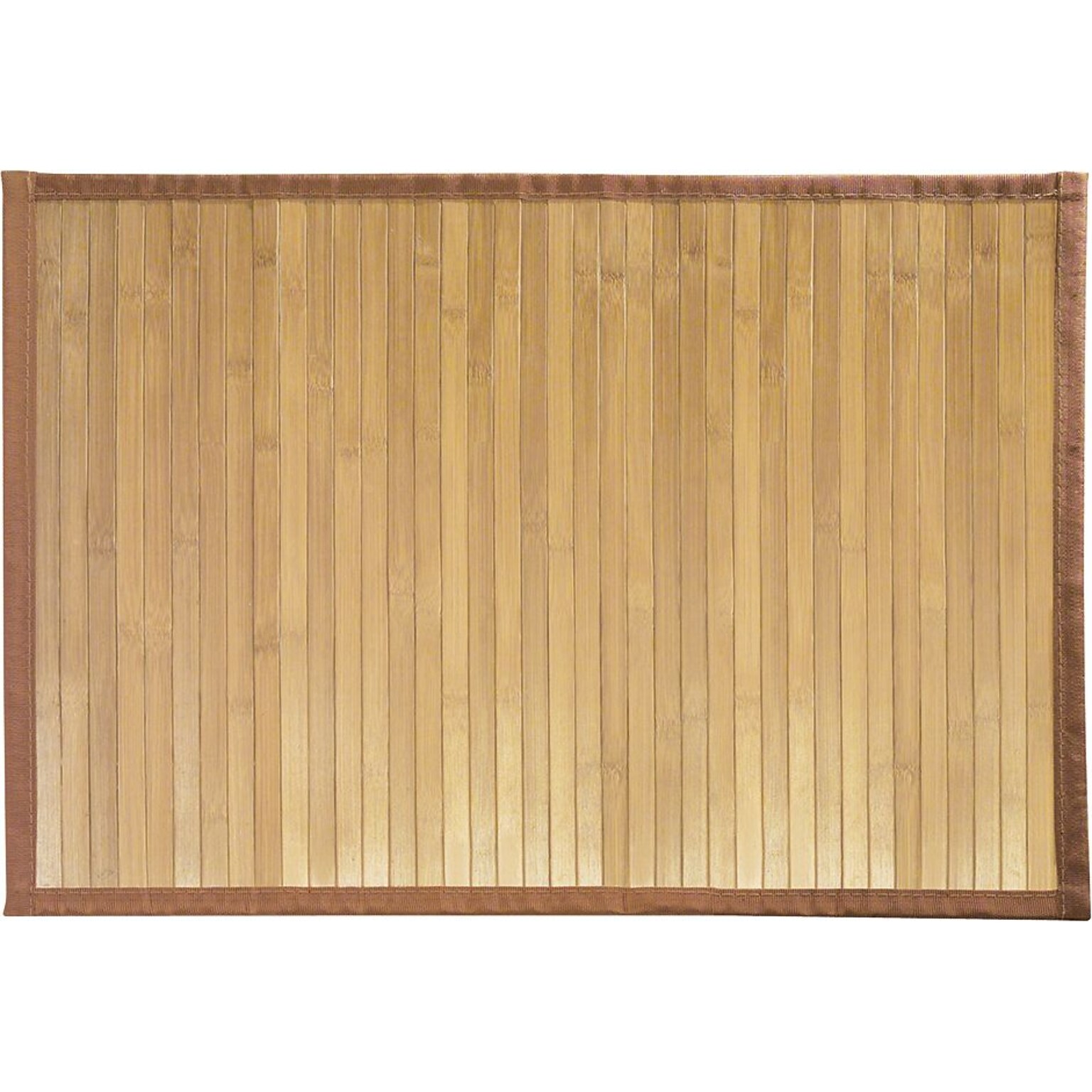 InterDesign® Formbu 24 x 17 Bamboo Small Floor Mat, Natural Bamboo