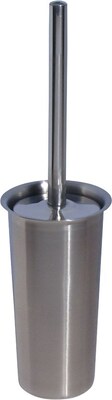 InterDesign® Forma Toilet Bowl Brush Set, Brushed Stainless Steel