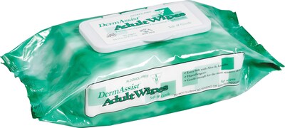 Innovative Dermassist™ Premium Wipes; 50 Wipes/Pack, 12 Packs/Case