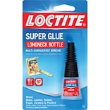 Loctite® Longneck Bottle Super Glue; 0.18 oz., Clear