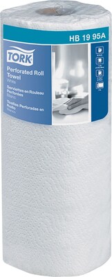 Tork® Jumbo Perforated Kitchen Paper Towel Roll, White, 210 Sheets/Roll, 12 Rolls/Carton