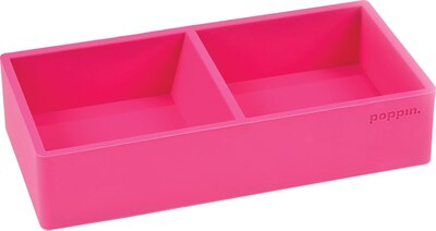 Poppin Pink Silicone This + That Tray