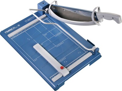 Dahle Premium Guillotine Paper Trimmer with Laser Guide , 14.2, Blue (564)